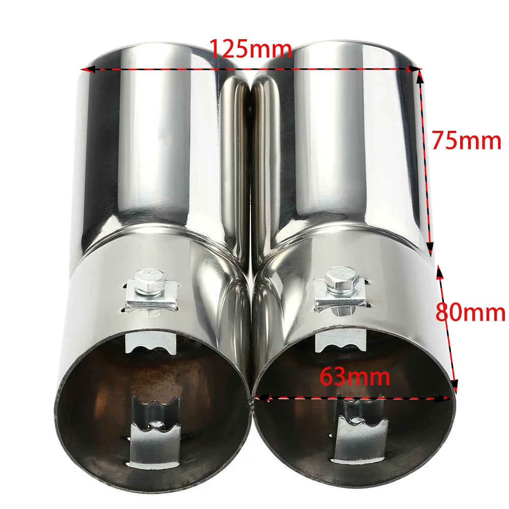 Double Sortie d'Echappement Golf 4