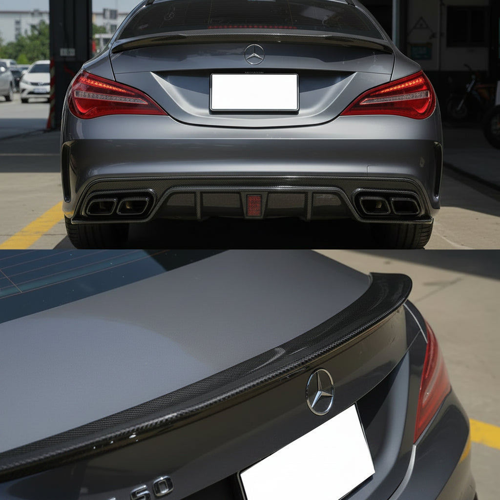 Aileron / Becquet Mercedes CLA (2013-2019) Nos Anciennes Allemandes