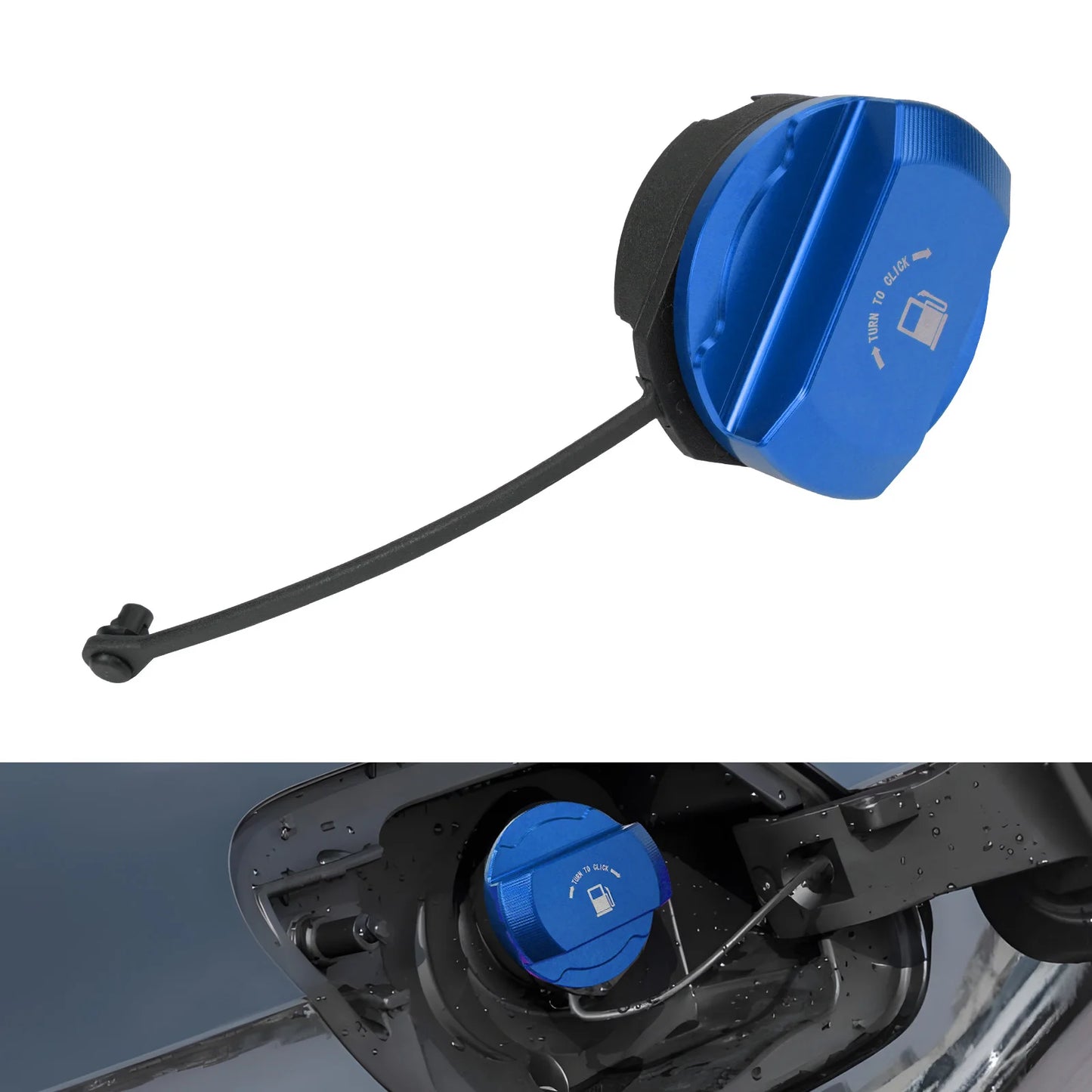 Bouchon de Réservoir en Métal Volkswagen