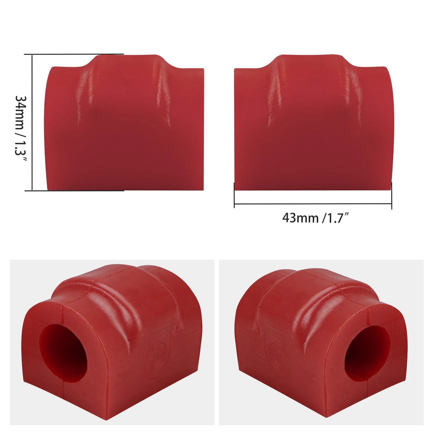 Silent-Blocs de Barre Antiroulis BMW