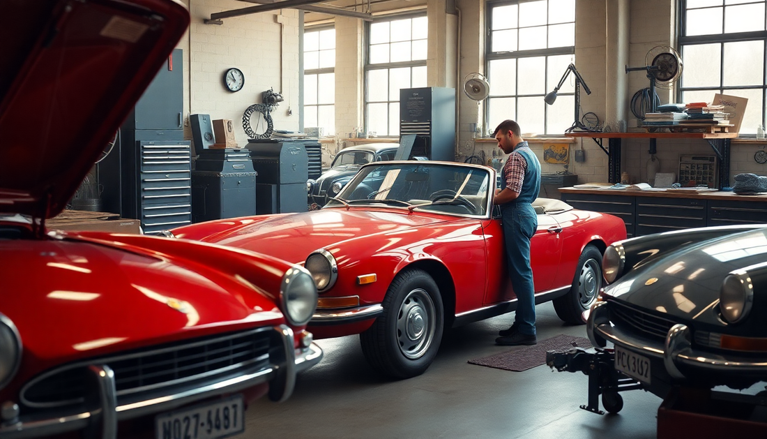 Quelle fréquence d’entretien pour votre youngtimer allemande ?