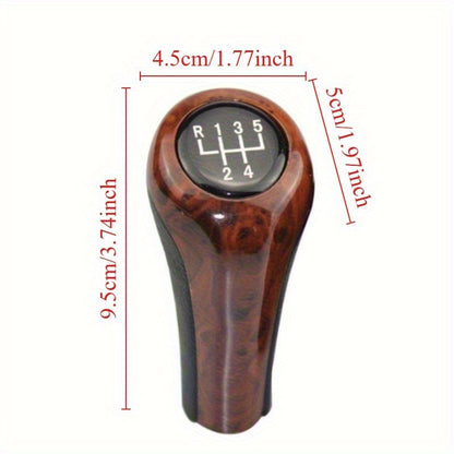 Pommeau de Levier de Vitesse Bois BMW