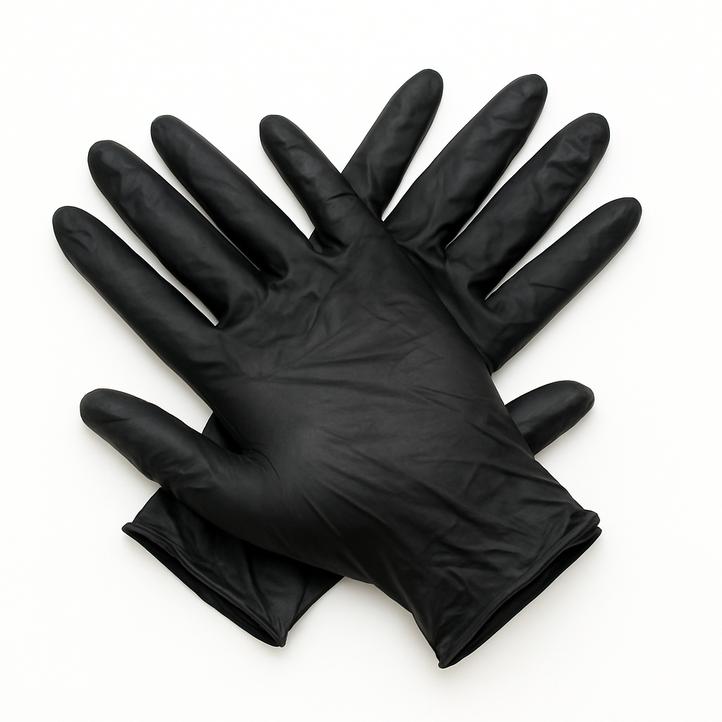 Gants Nitrile Noir