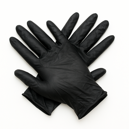 Gants Nitrile Noir