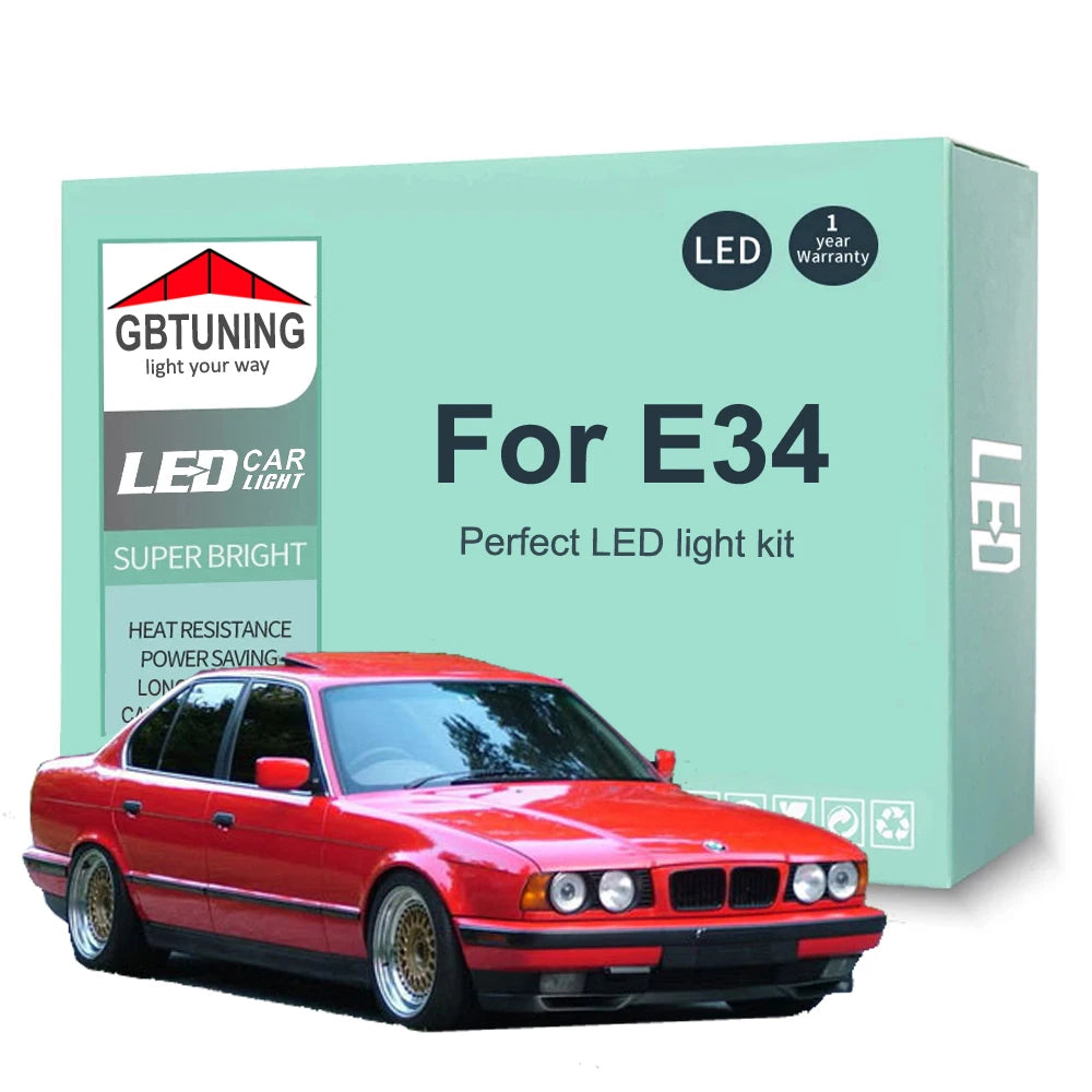 E34 Bulb Base Kit Ampoules Intérieur LED Bmw E34 – Nos Anciennes Allemandes