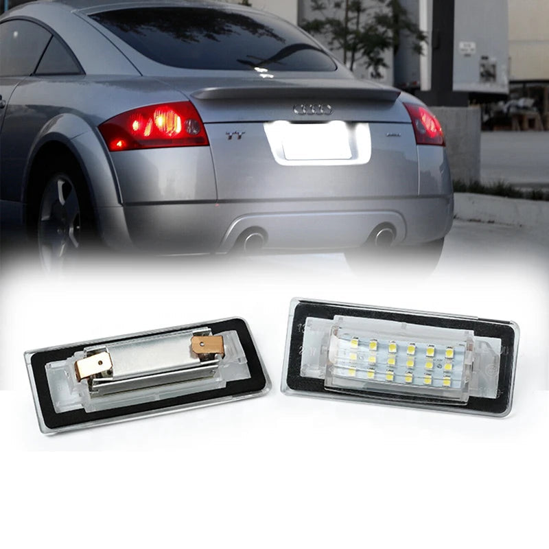 Eclairage Plaque d'Immatriculation Led Audi TT
