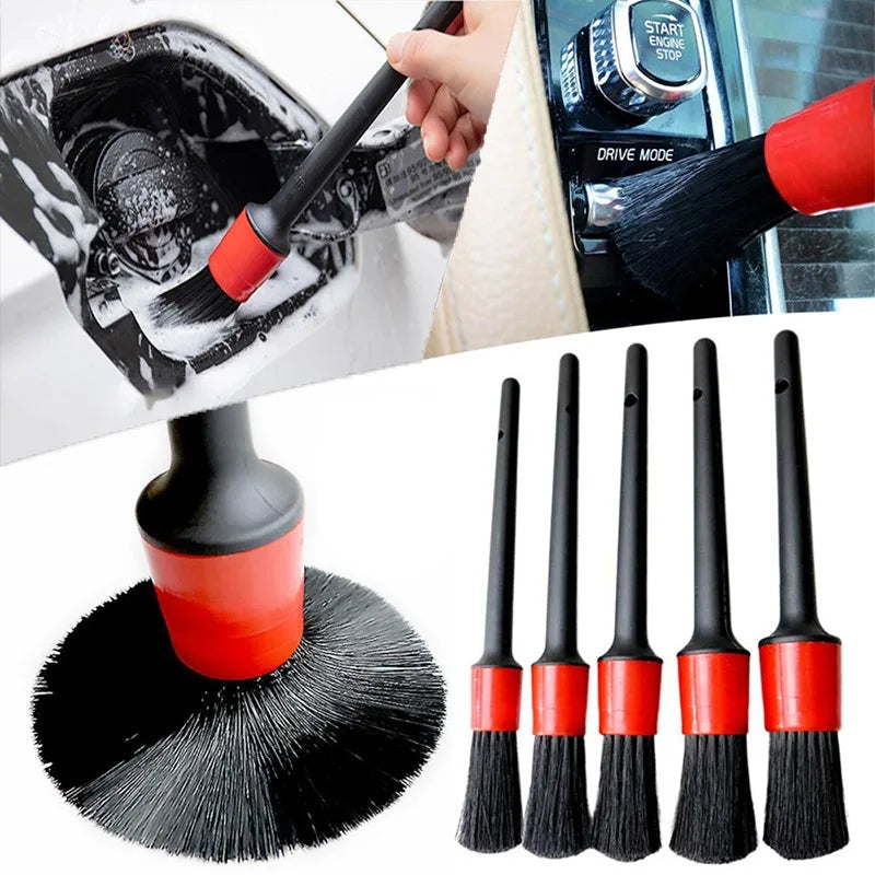 Kit de Pinceaux de Nettoyage Voiture