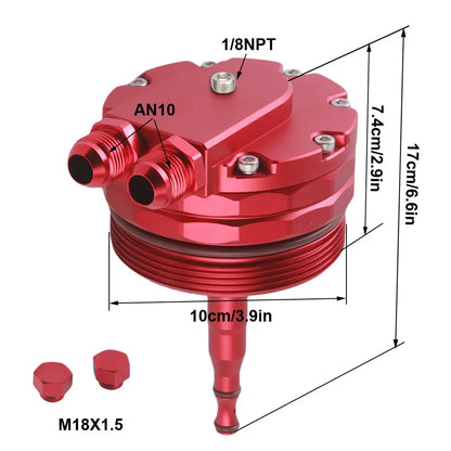 Couvercle de Filtre à Huile pour Radiateur de Refroidissement M52/M54 Nos Anciennes Allemandes