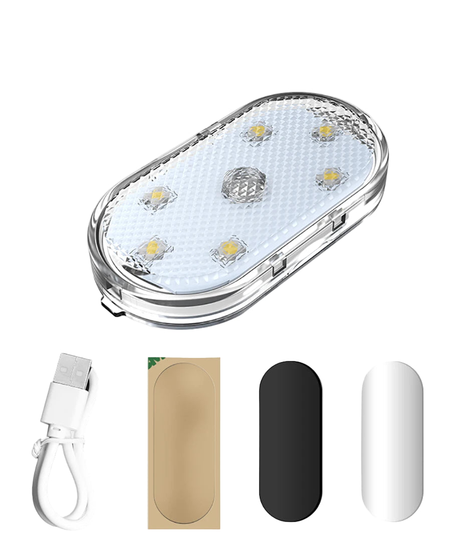 Lampe LED sans-fil pour intérieur de voiture