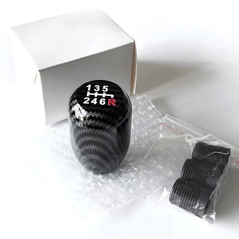 Pommeau de Levier de Vitesse Carbone