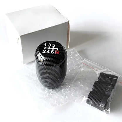 Pommeau de Levier de Vitesse Carbone