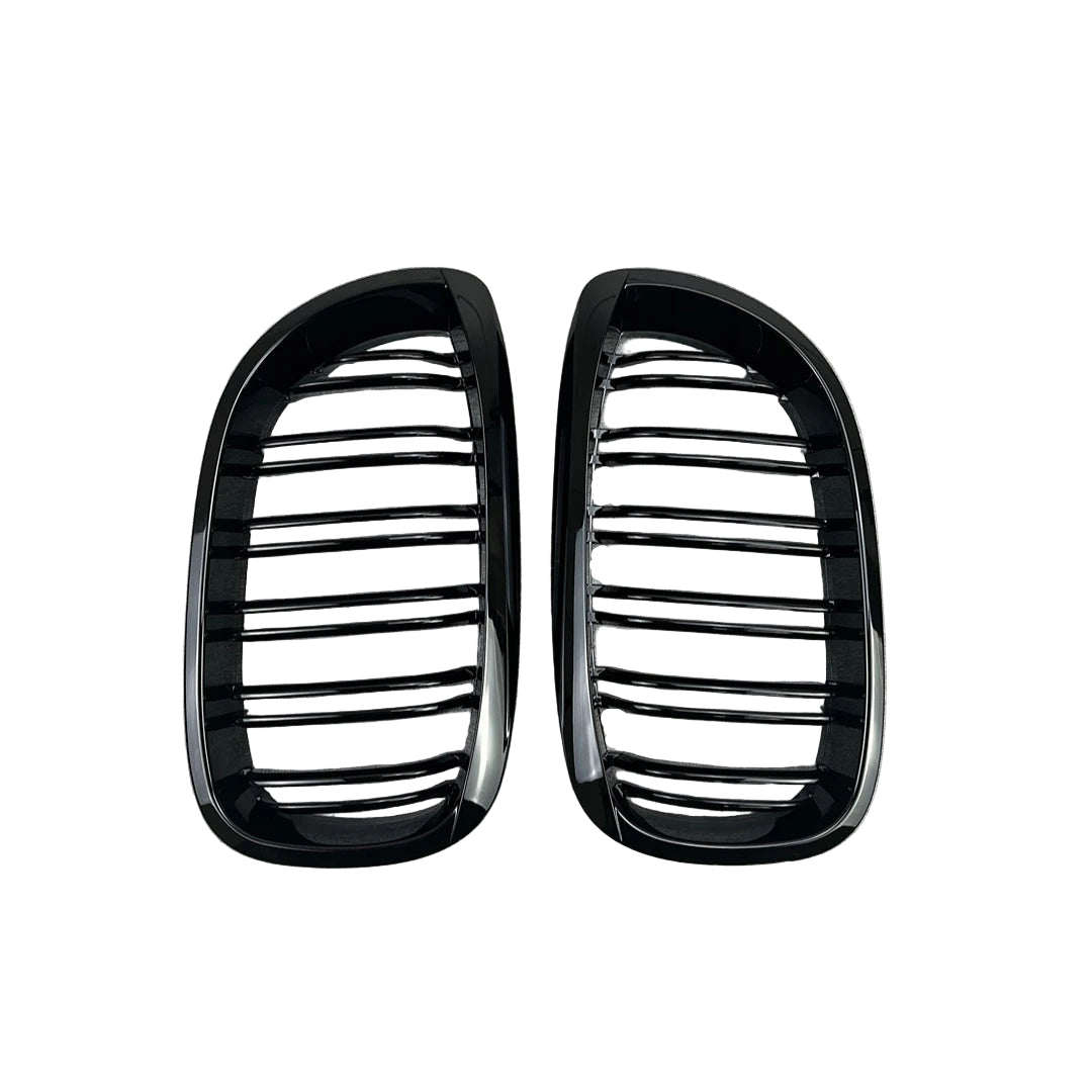 Grilles de Calandre Noires Bmw E46