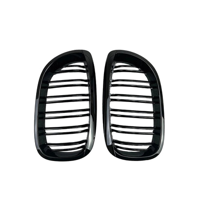 Grilles de Calandre Noires Bmw E46
