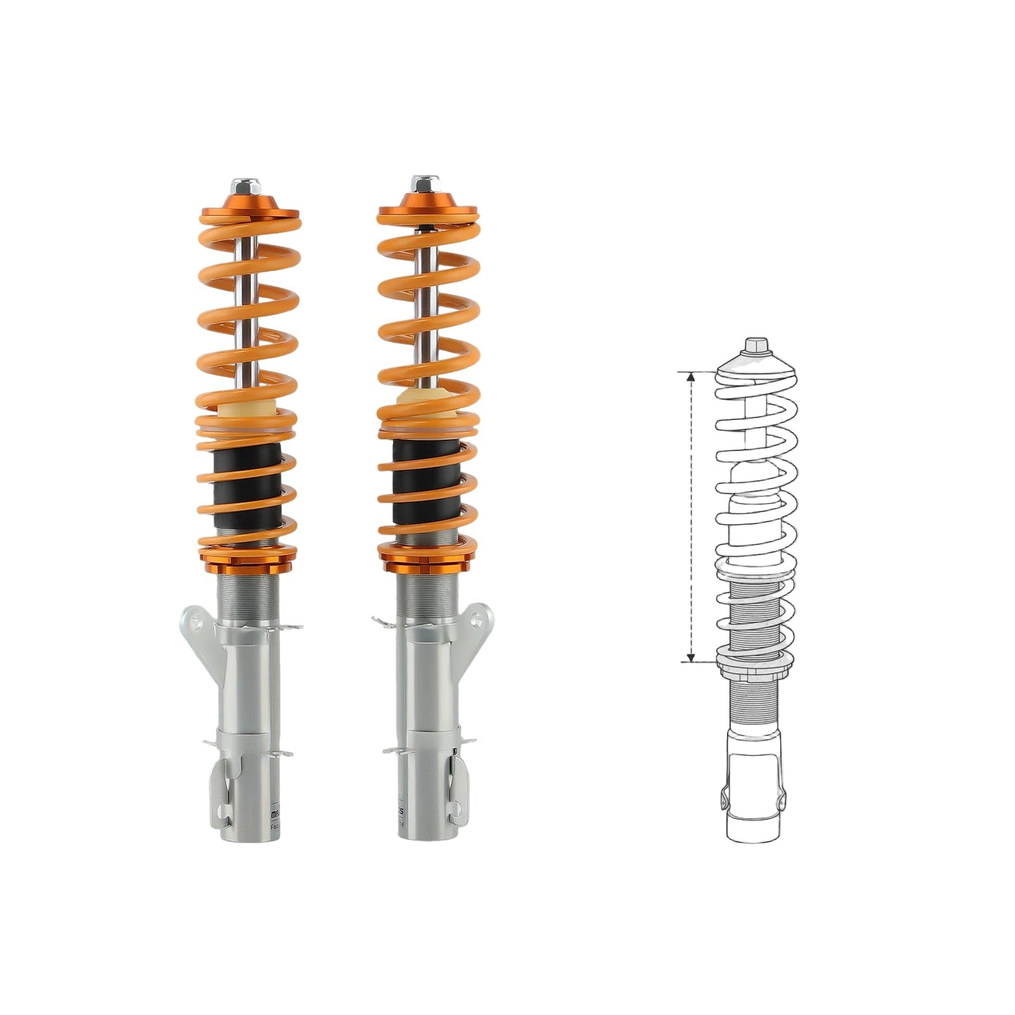 Combinés Filetés AUDI TT