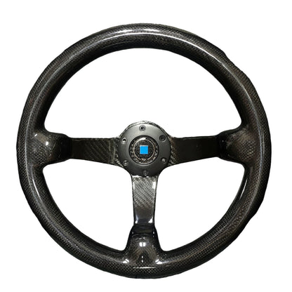 Volant 3 Branches Carbone